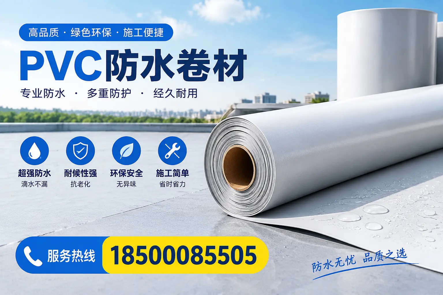 选用PVC防水卷材时需要避开的常见误区，特别是在河池